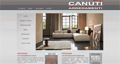 Desktop Screenshot of canuti.it